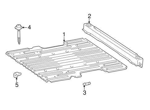 BODY/FLOOR - PICK UP BOX for 2002 Toyota Tundra #2
