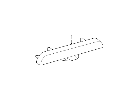 ELECTRICAL/HIGH MOUNTED STOP LAMP for 2005 Toyota Avalon #1