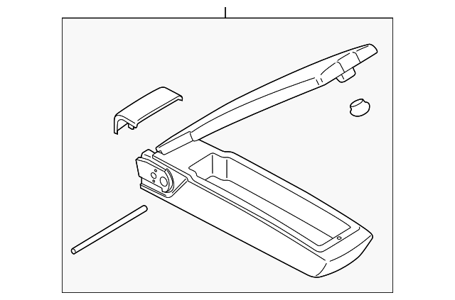 970-522-601-01-PL1 Деталь ARMREST ASSY