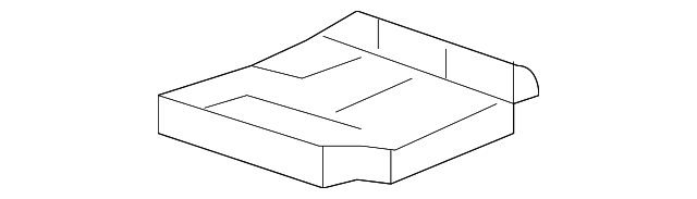 986-563-721-00 Деталь ROOF MOLDING CLIP, RIGHT