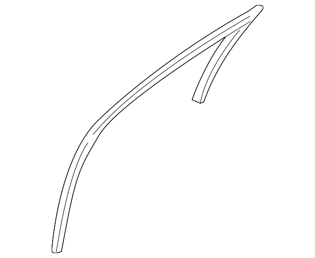 AE5Z-5421597-A Деталь RUN CHANNEL, LEFT
