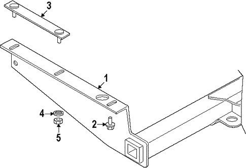 Trailer Hitch Components for 2000 GMC Yukon #0