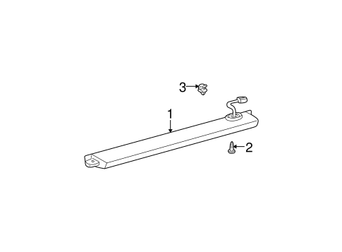 ELECTRICAL/HIGH MOUNTED STOP LAMP for 2002 Toyota Camry #2