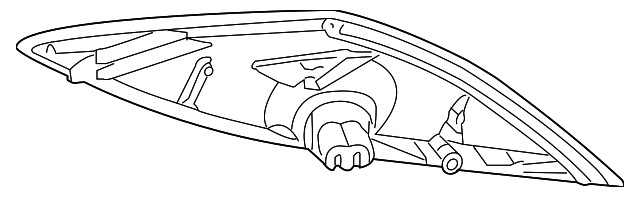 22715667 Деталь SIDE MARKER LAMP, LEFT