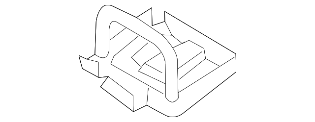 DT1Z-17550A74-B Деталь REAR SILL PLATE RETAINER