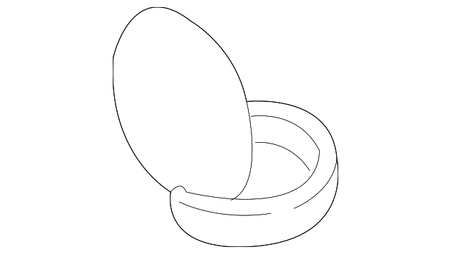 DT1Z-1K359-AB Деталь REAR SILL PLATE CAP