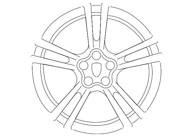 958-362-142-01-041 Деталь WHEEL, ALLOY