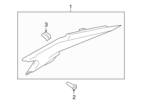 Taurus INTERIOR TRIM - QUARTER PANELS