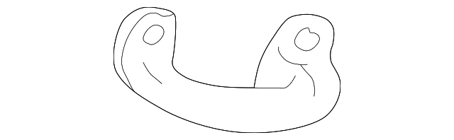 2F1Z5431407BAA Деталь GRIP HANDLE, LEFT