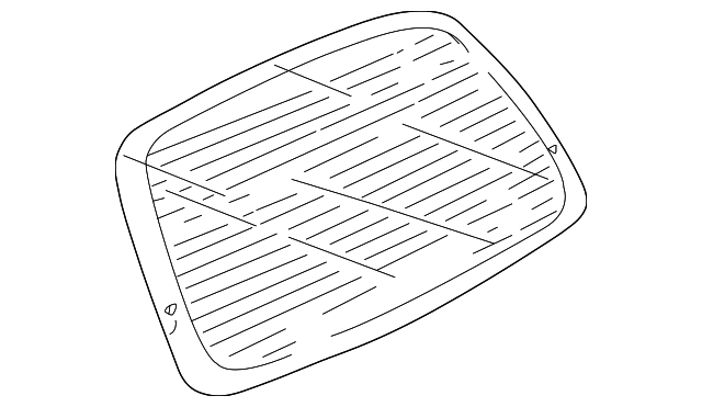 3F2Z-1742006-AA Деталь LIFT GATE GLASS