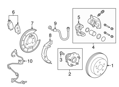 BRAKES/ANTI-LOCK BRAKES for 2015 Toyota RAV4 #1