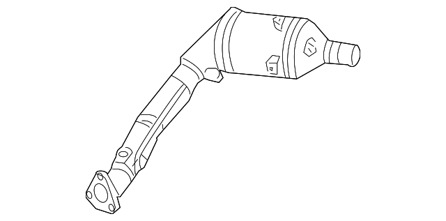 996-113-023-BX Деталь CATALYTIC CNVRTR, LEFT