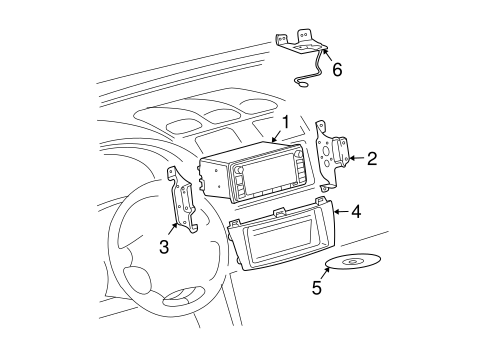 ELECTRICAL/NAVIGATION SYSTEM COMPONENTS for 2006 Toyota Solara #1