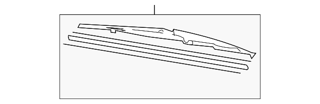 19184578 Деталь WIPER BLADE, LEFT