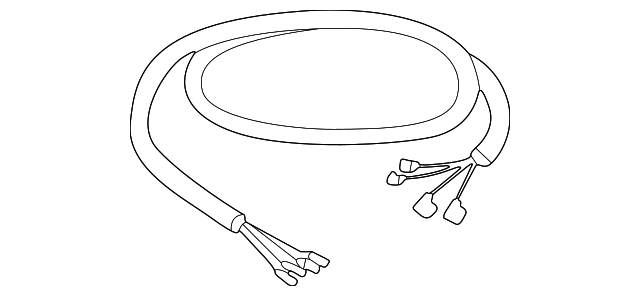 9203536 Деталь WIRE HARNESS, LEFT