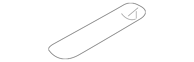 30822555 Деталь SLIDE RAIL TAPE