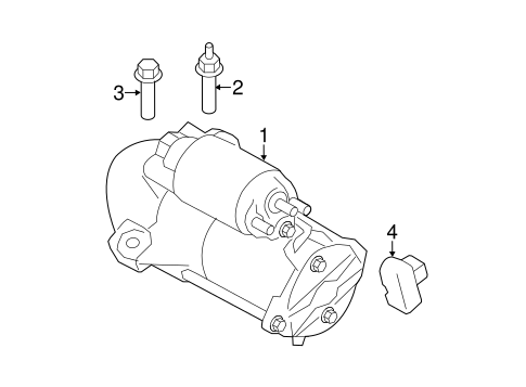 Electrical/Starter for 2007 Ford Edge #2