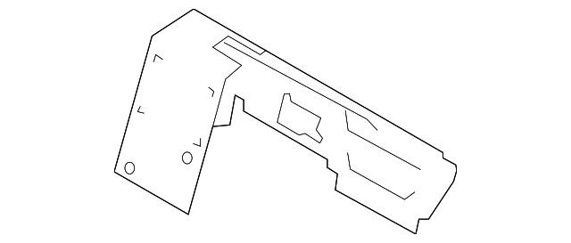 AE5Z-10A687-A BATTERY COVER