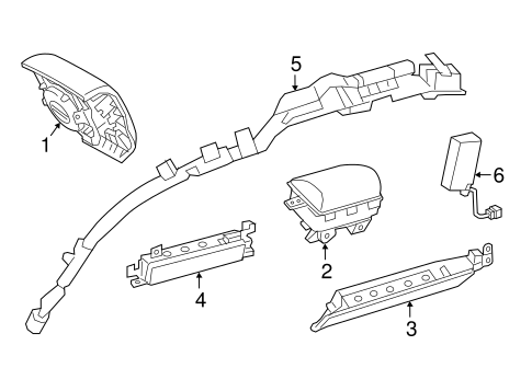 ELECTRICAL/AIR BAG COMPONENTS for 2016 Toyota Tacoma #1