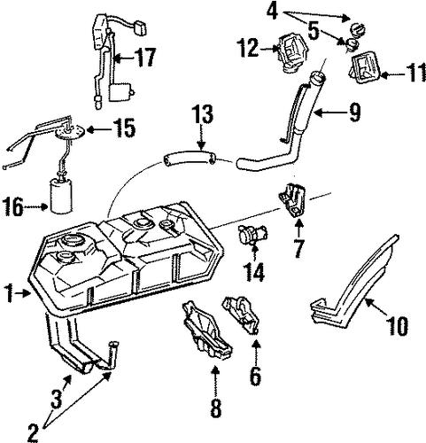 ELECTRICAL/SENDERS for 1997 Toyota Previa #1