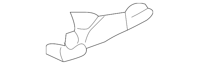 955-559-547-00 Деталь SCUFF PLATE CLIP, LEFT