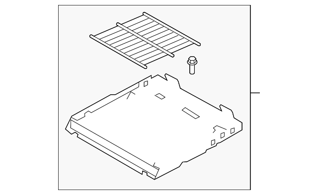 AE9Z-9663160-A Деталь SEAT FRAME, LEFT