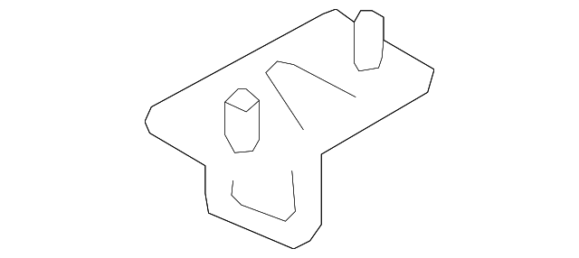 EK4Z-61265A04-A LOWER STRIKER