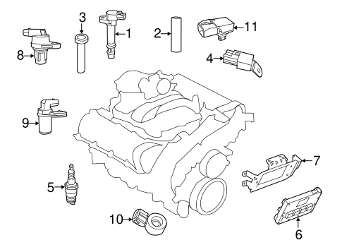 Electrical/Ignition System for 2012 Dodge Grand Caravan #1