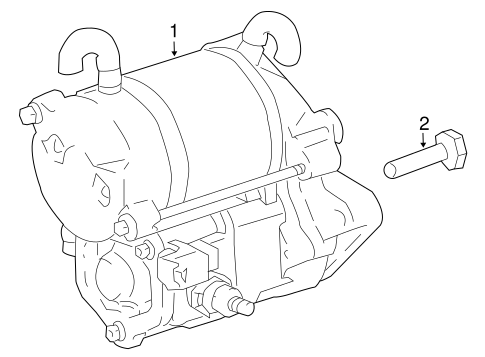 ELECTRICAL/STARTER for 2007 Toyota FJ Cruiser #1
