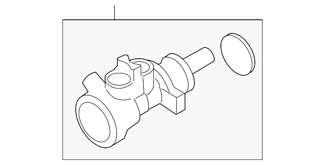 AS4Z-2140-A Деталь MASTER CYLINDER