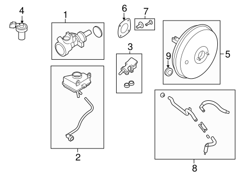 Brakes/Hydraulic System for 2010 Ford Focus #1