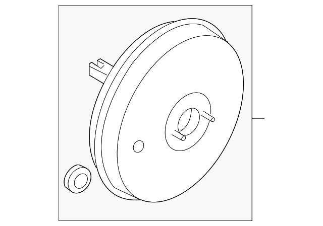 9S4Z-2005-A Деталь BOOSTER ASSY