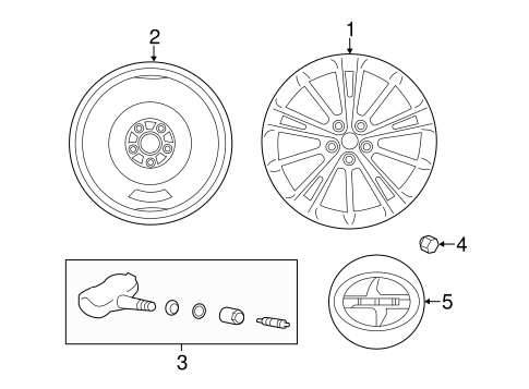 FRONT SUSPENSION/WHEELS & TRIM for 2015 Scion FR-S #1