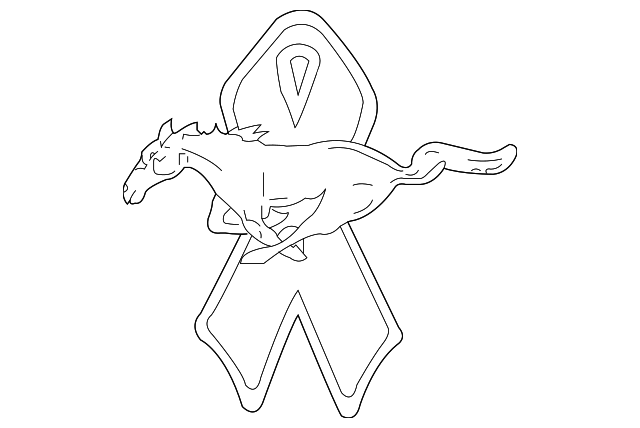 8R3Z-16228-AB Деталь EMBLEM, LEFT