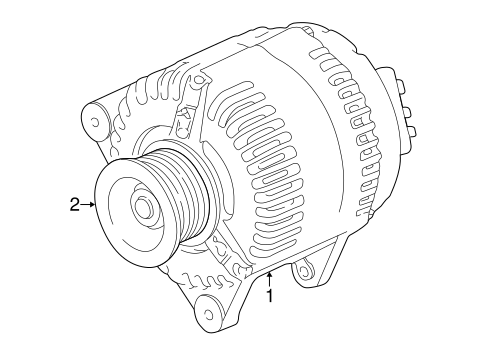 ELECTRICAL/ALTERNATOR for 2004 Toyota MR2 Spyder #1