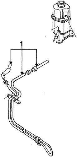 Tracer POWER STEERING OIL COOLER