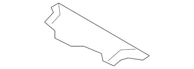 2T1Z-2L624-A Деталь REAR CROSSMEMBER REINFORCEMENT