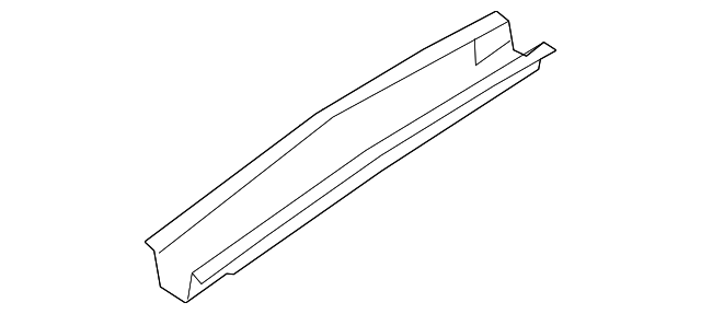 2T1Z-6110121-A Деталь SIDEMEMBER, LEFT
