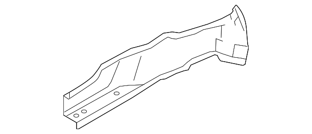 2T1Z-61103K66-A Деталь FILLER PANEL, LEFT