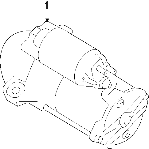 Electrical/Starter for 2013 Ford Edge #1