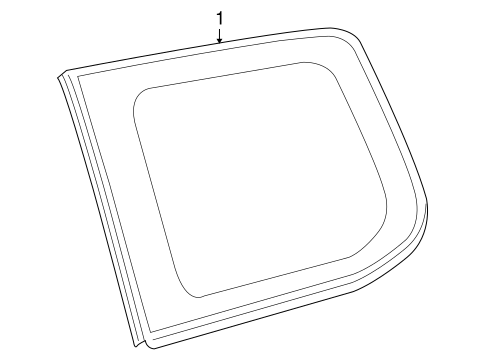 BODY/GLASS & HARDWARE for 2009 Toyota Land Cruiser #1