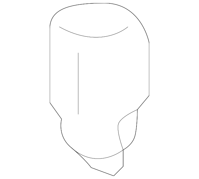 8620940 Деталь HEADLAMP ASSY CAP, LEFT
