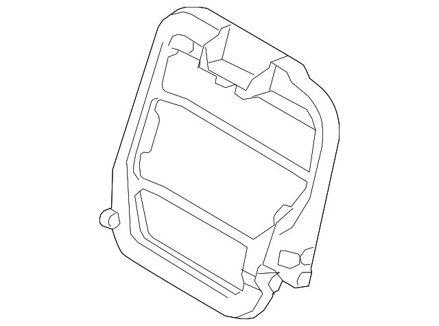 AU5Z-74613A38-C Деталь SEAT BACK FRAME, RIGHT