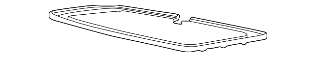 YS4Z6152124AAA Деталь SUNROOF GLASS RETAINER