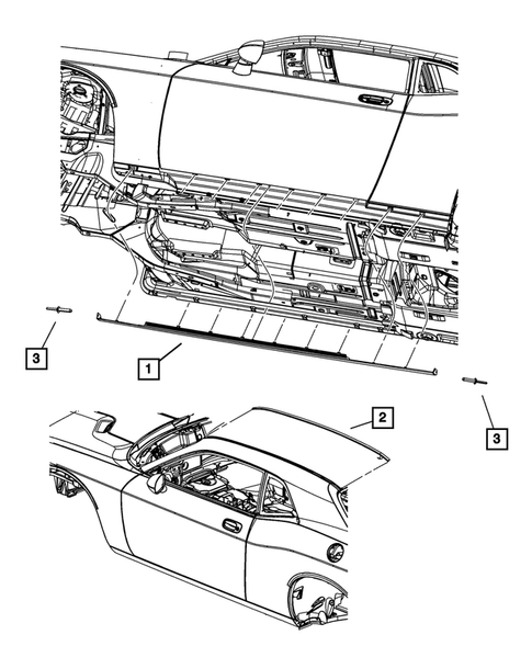 Moldings and Ornamentation for 2011 Dodge Challenger #0