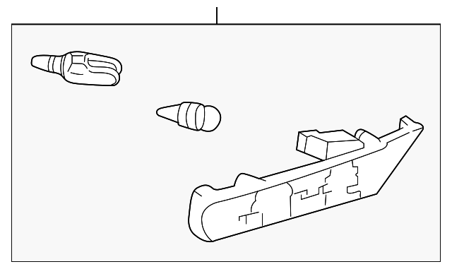 996-631-037-02 Деталь MARKER LAMP ASSY, LEFT
