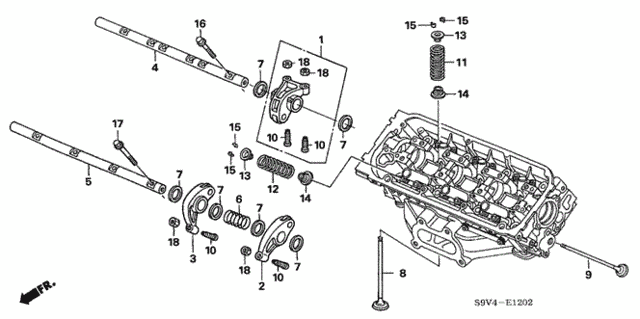 Valve - Rocker Arm (FR.) (2WD) for 2006 Honda Pilot #0