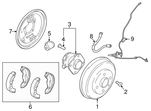 BRAKES/BRAKE COMPONENTS for 2016 Scion iA #2