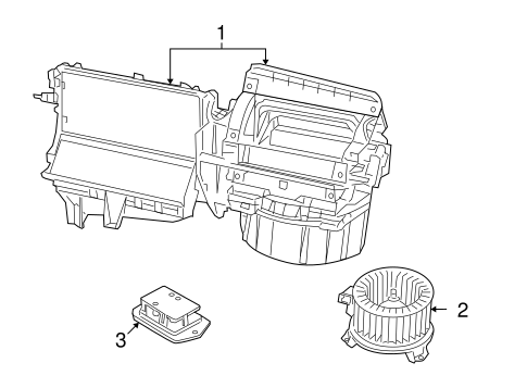 Compass BLOWER MOTOR & FAN