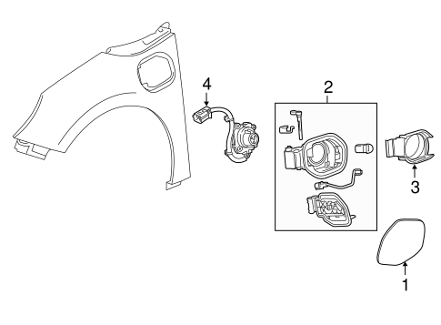 Body/Fender & Components for 2017 Chevrolet Volt #2